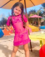 VESTIDO TULE PRAIA INFANTIL